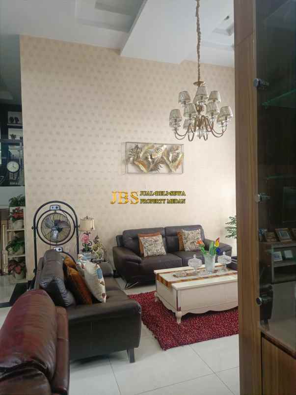 dijual rumah di jalan bunga tanjung xi medan selayang