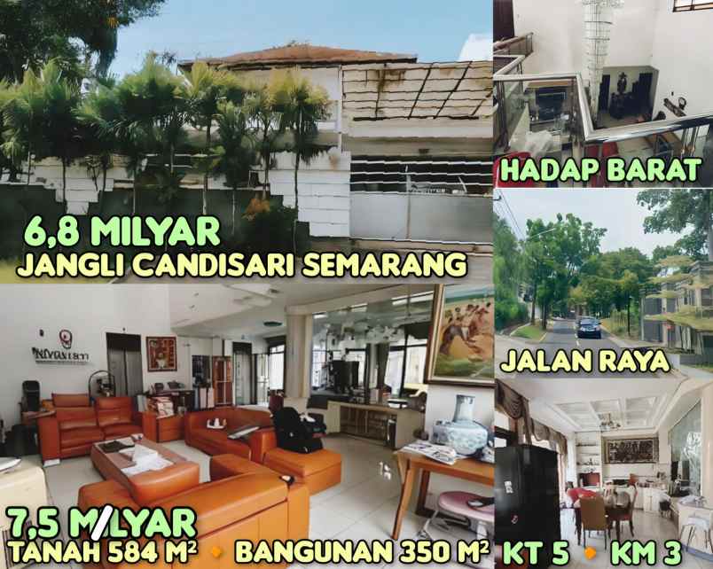 dijual rumah di jangli semarang