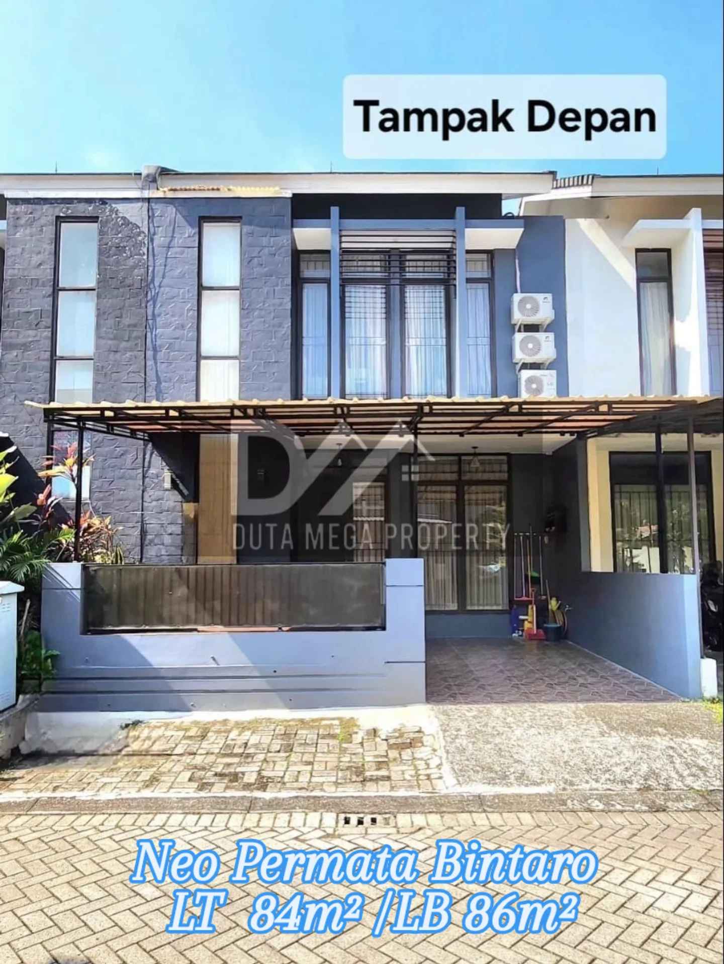 dijual rumah di neo permata bintaro