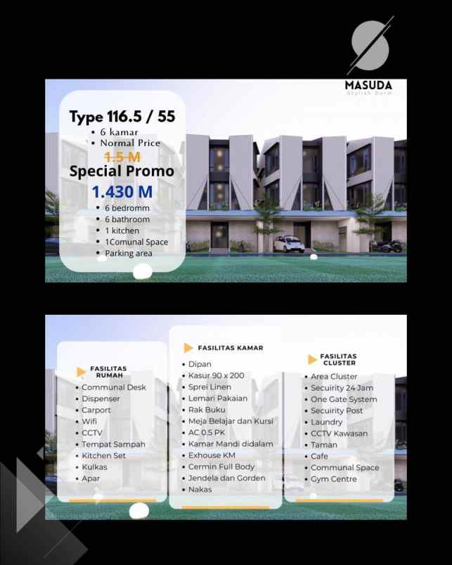 dijual rumah gn swadaya