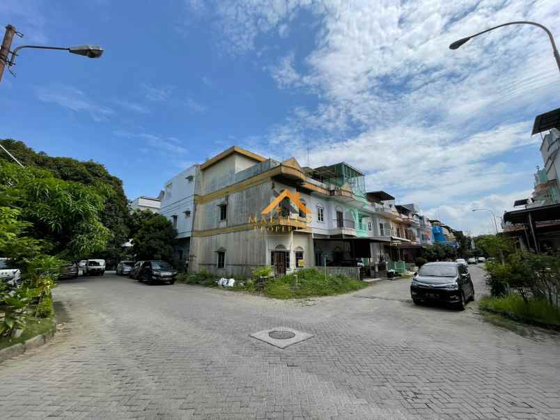 dijual rumah hook komplek cemara asri jalan kiwi medan
