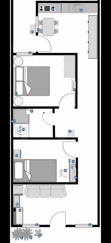 dijual rumah jalan bayur deli tua medan