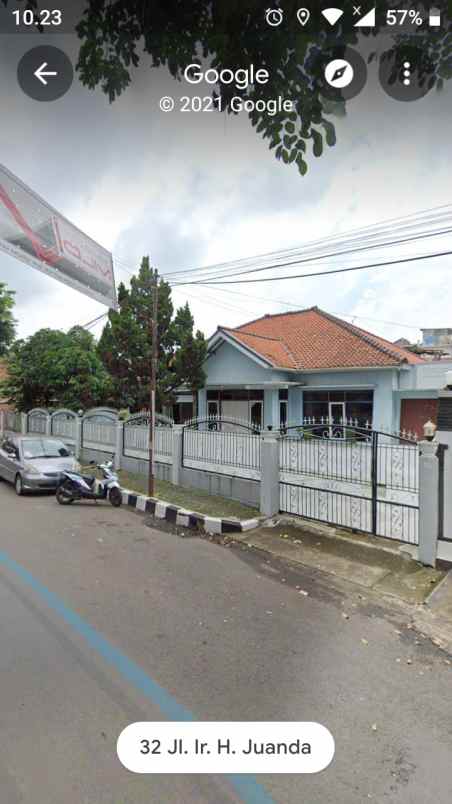 dijual rumah jalan ir n juanda