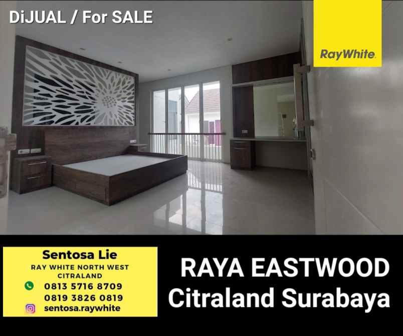 dijual rumah jalan raya eastwood