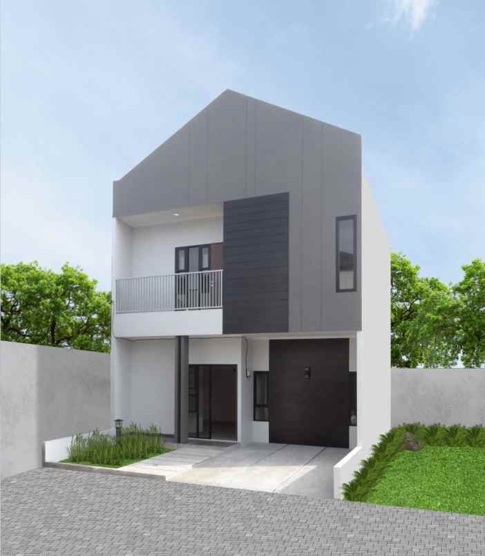 dijual rumah jl h milun