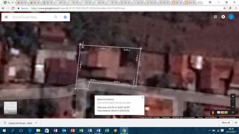 dijual rumah jl kijatira no 115 rt 017