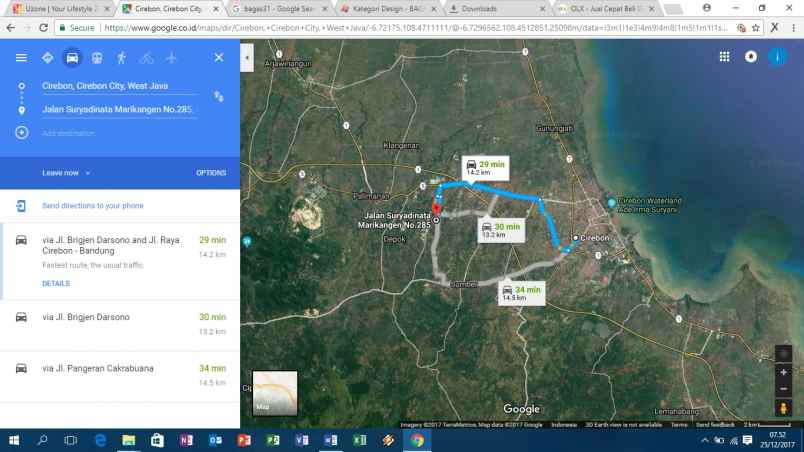 dijual rumah jl kijatira no 115 rt 017