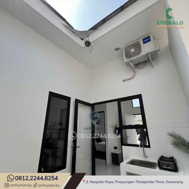 dijual rumah jl neopolis raya