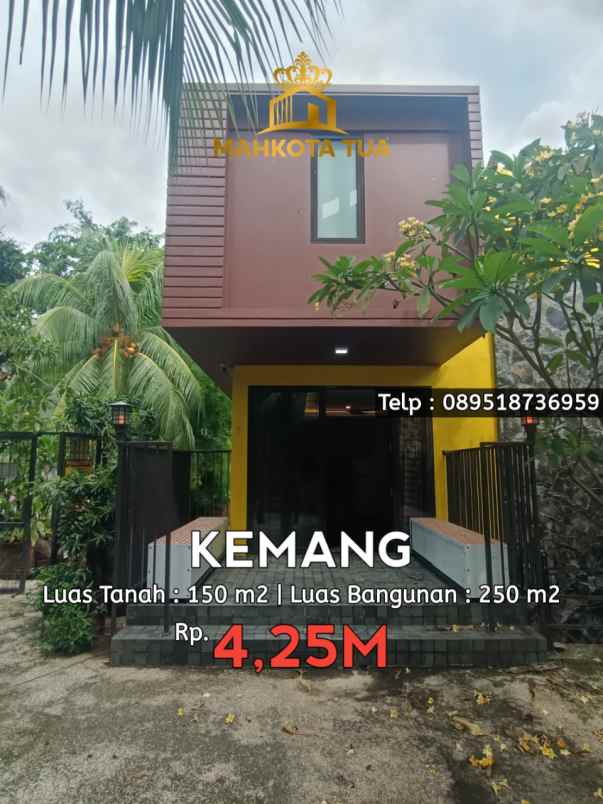 dijual rumah kemang