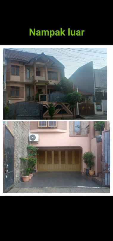 dijual rumah komplek dki pondok kelapa