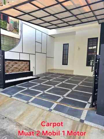 dijual rumah komplek pondok kelapa
