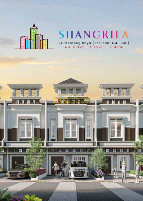 dijual rumah komplek shangrila jalan