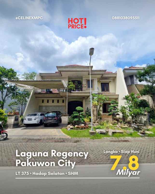 dijual rumah laguna regency