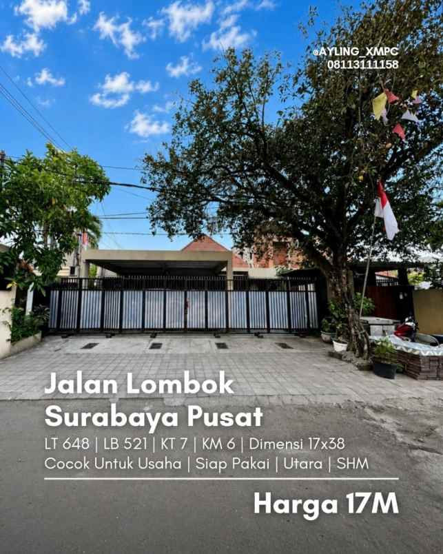 dijual rumah lombok