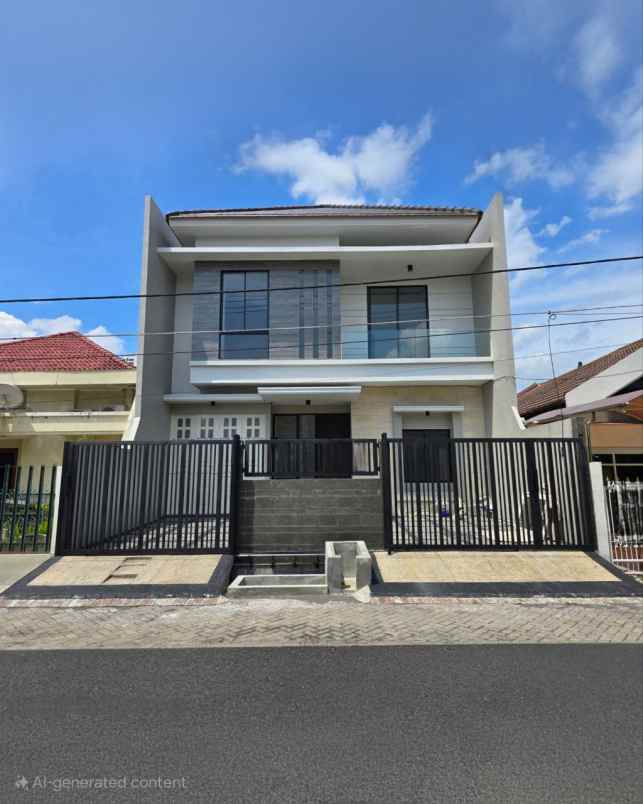 dijual rumah manyar kertoadi