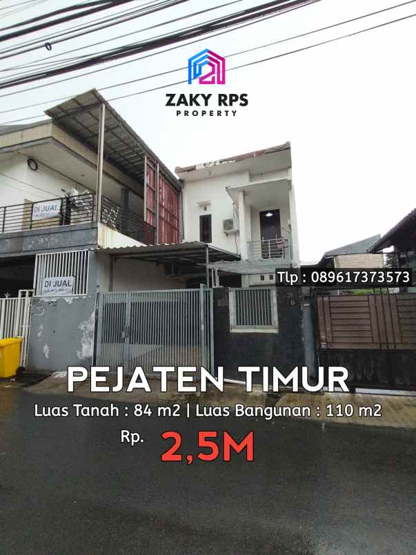 dijual rumah pejaten timur