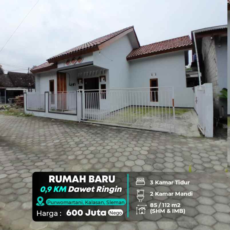 dijual rumah purwomartani