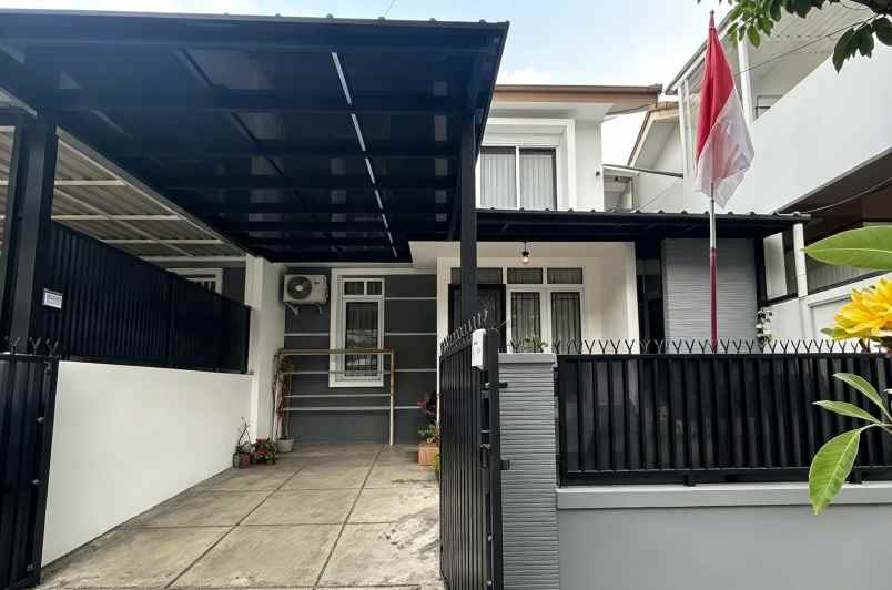 dijual rumah renovasi total siap huni kemang pratama