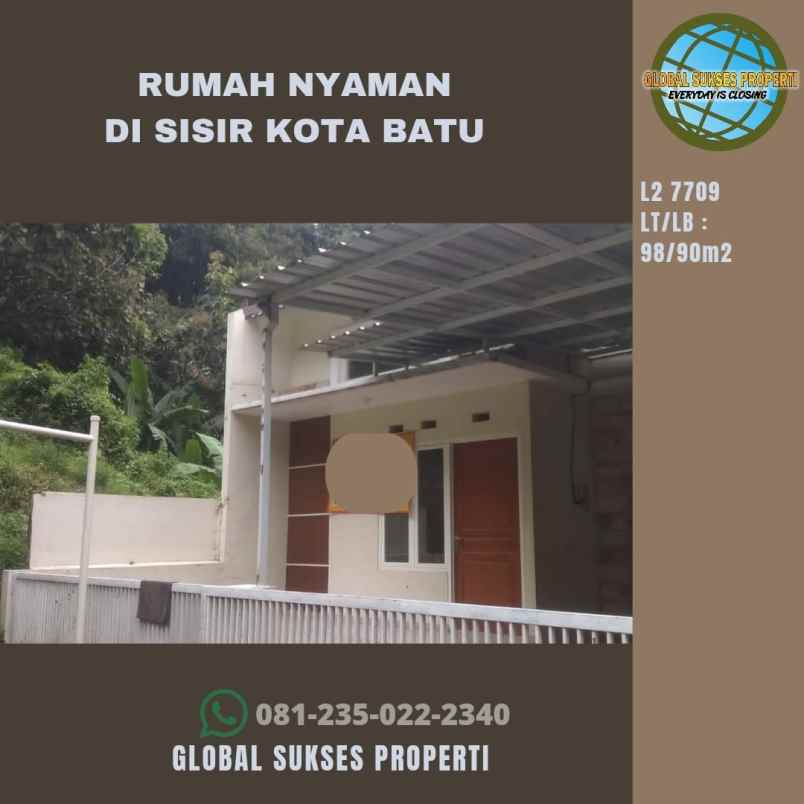 dijual rumah sisir