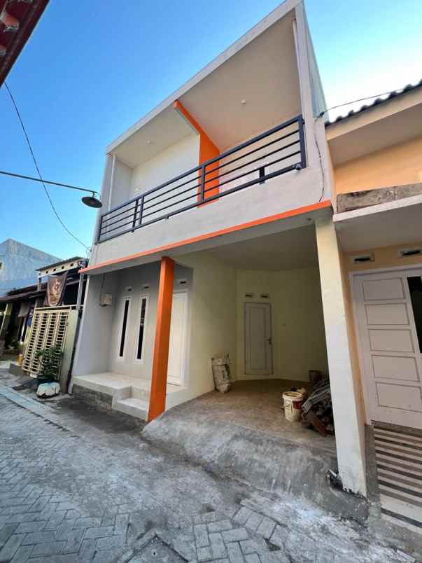 Rumah Murah Dua Lantai Siap Huni Kampung Buduran Sidoarjo
