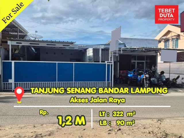 dijual rumah tanjung senang
