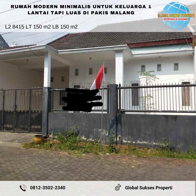 dijual rumah terusan kerinci