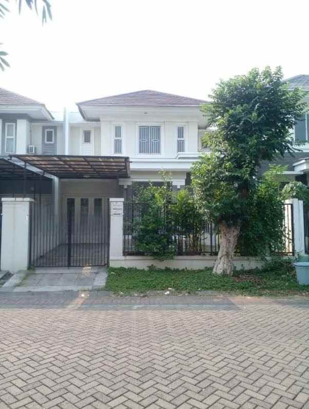 dijual rumah water terrace alam galaxy