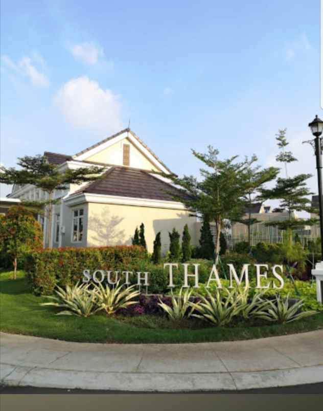 dijual tanah cluster south thames