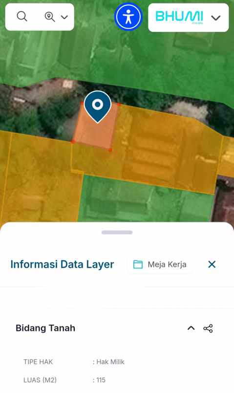 dijual tanah gamol