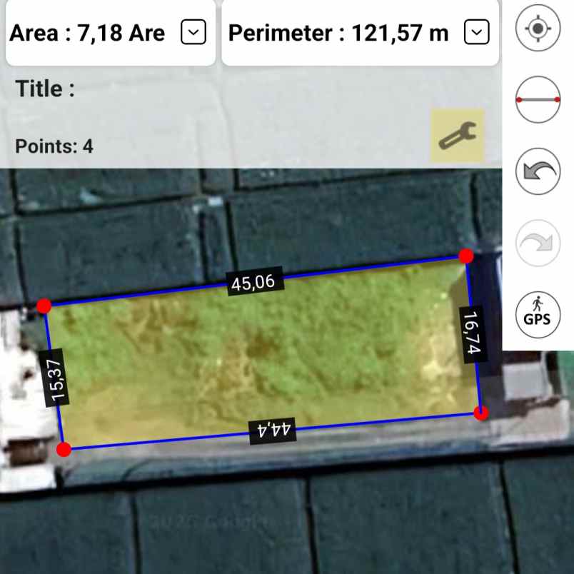 dijual tanah gatsu timur