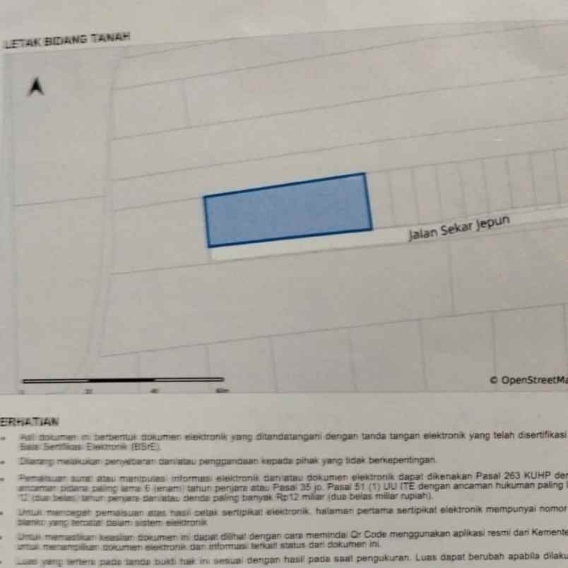 dijual tanah gatsu timur