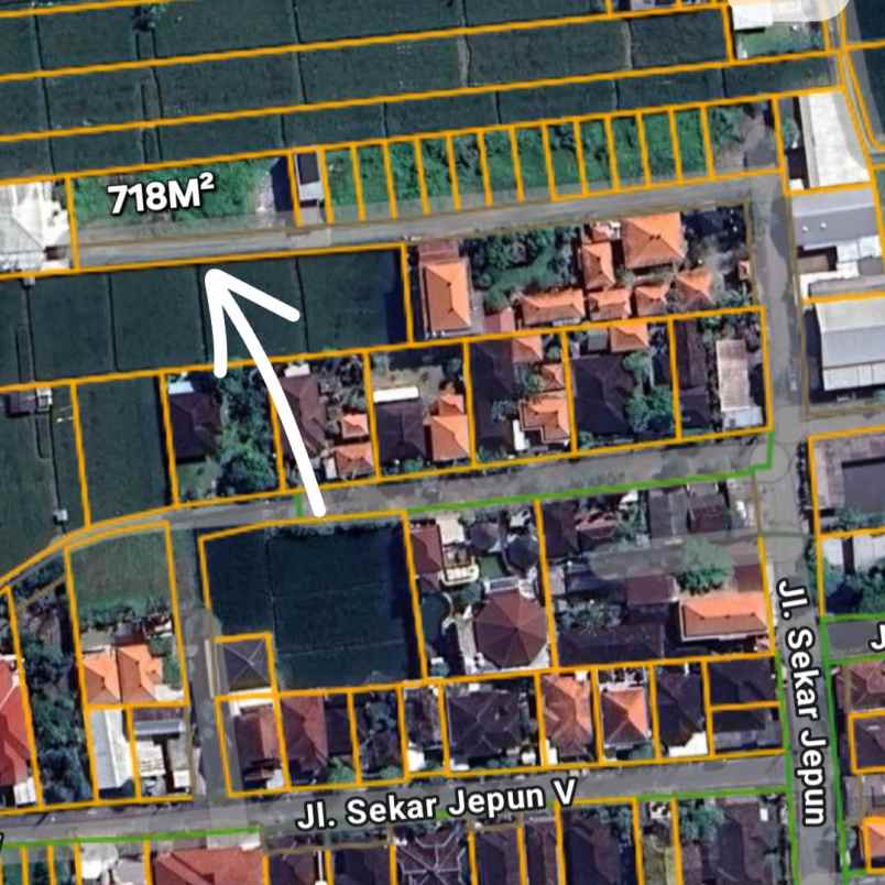 dijual tanah gatsu timur