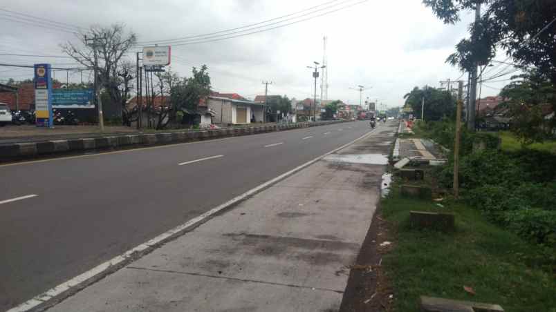 dijual tanah jalan pantura pusakanagara