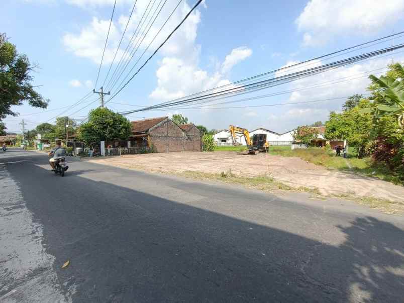 dijual tanah jl berbah kalasan