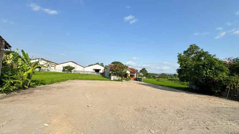 dijual tanah jl berbah kalasan