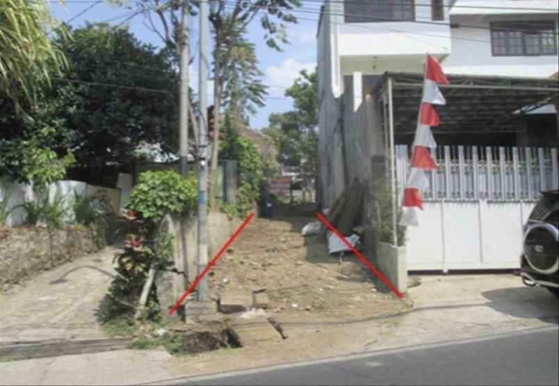 dijual tanah jl cihadung raya barat dago