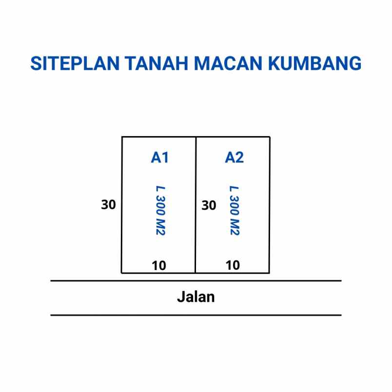 dijual tanah jl macan kumbang raya