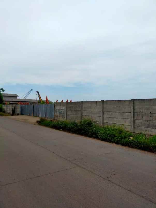 dijual tanah jl marunda makmur