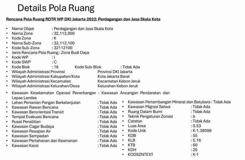 dijual tanah jl perjuangan