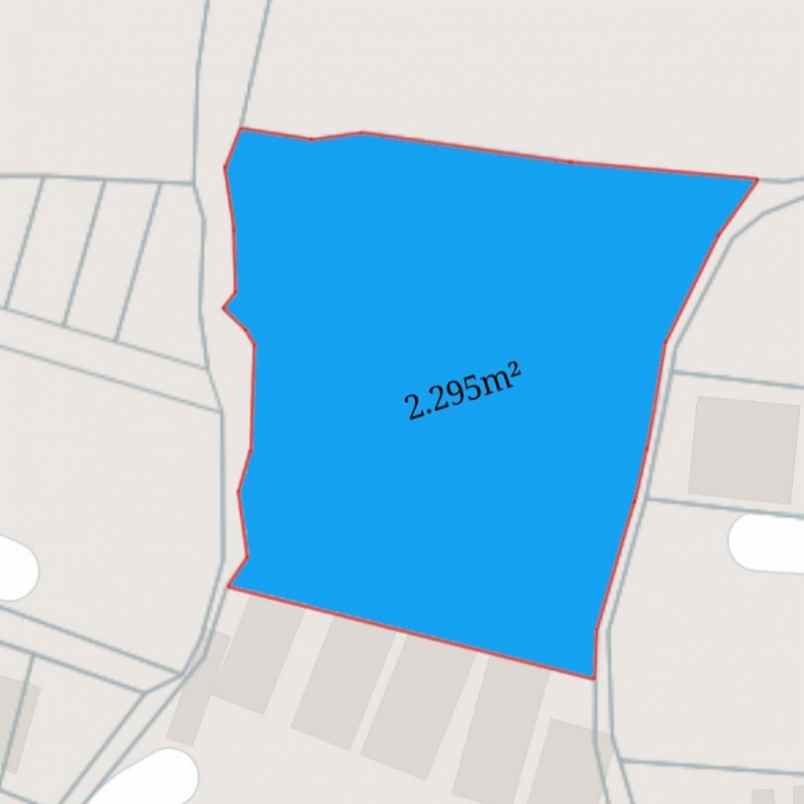 dijual tanah jl raya dalung