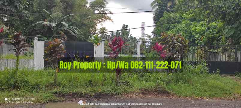 dijual tanah jl raya manado bitung