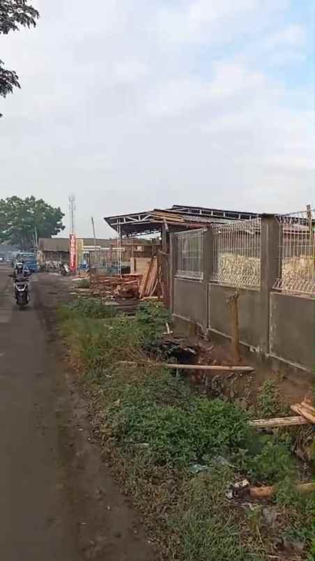 dijual tanah jl raya pakuhaji kayu