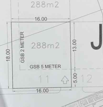 dijual tanah kav huk cluster amarilla avani 238m