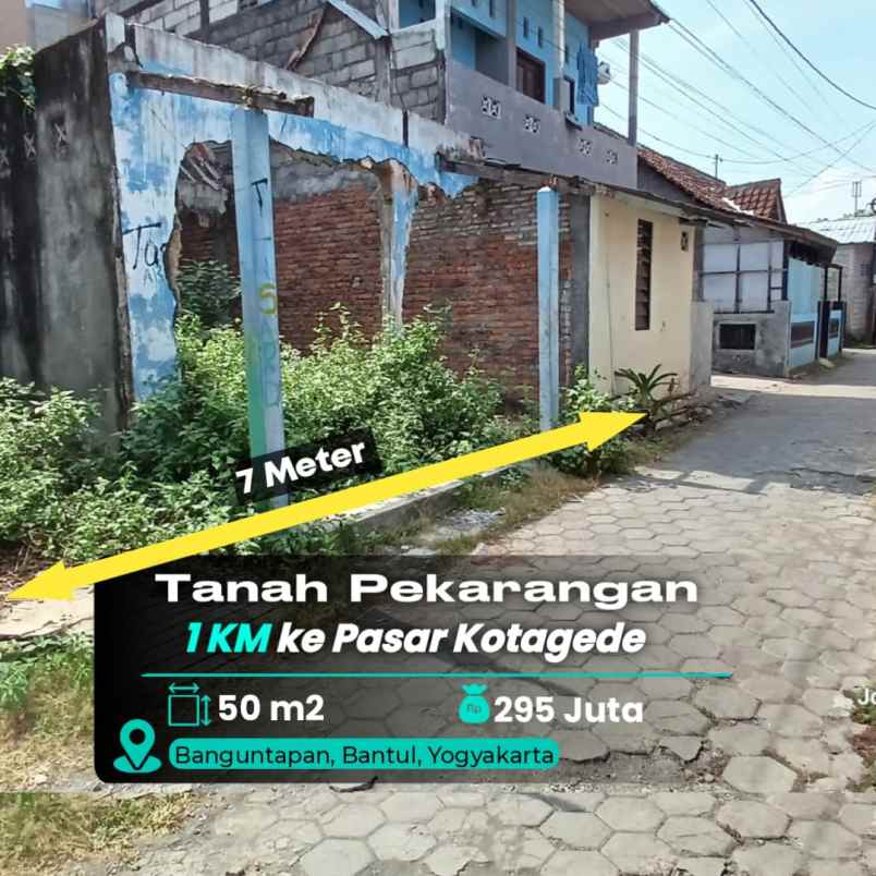 dijual tanah kotagede