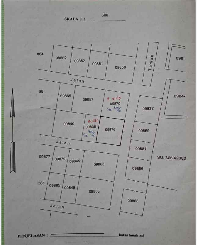dijual tanah krajan