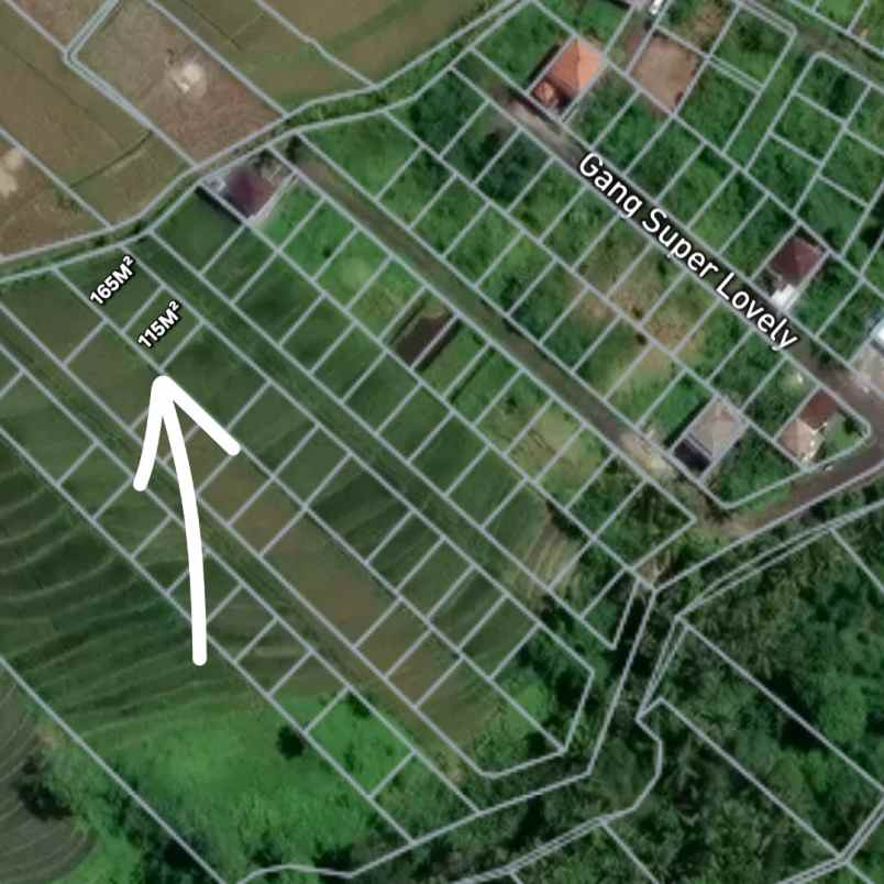 dijual tanah perum puri ayodya