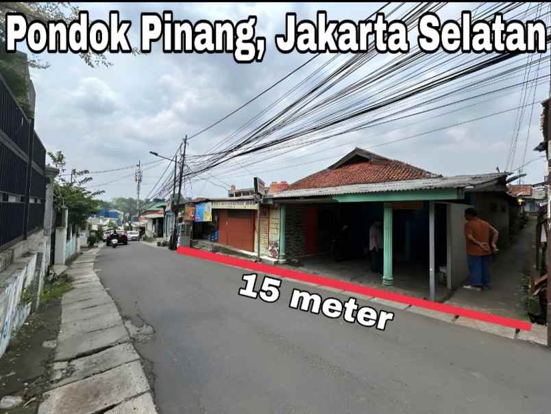 dijual tanah pondok pinang jakarta selatan
