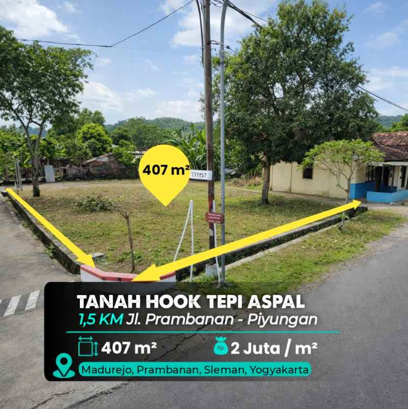 dijual tanah prambanan