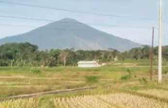 dijual tanah strategis pinggir jalan view gunung