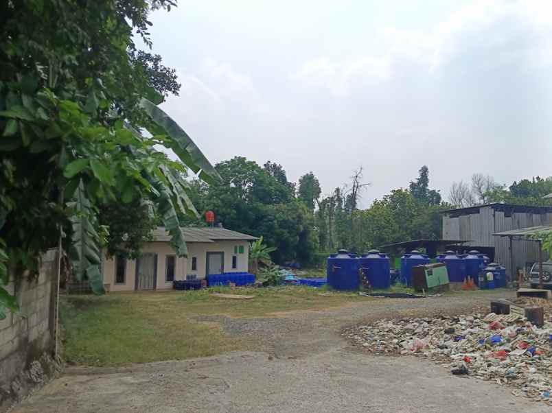 dijual tanah tanah jl raya setu cisaat